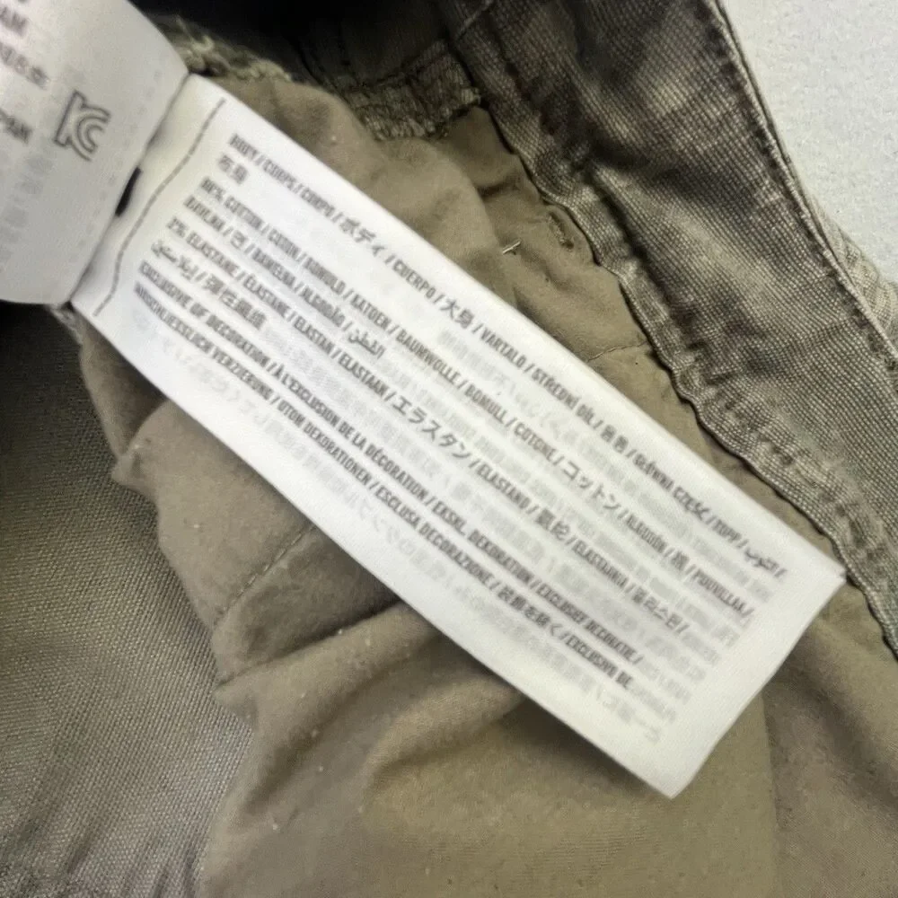 Abercrombie & Fitch Cargo Pants Mens 36x32 (Fits 36x31) Camo Loose Utility